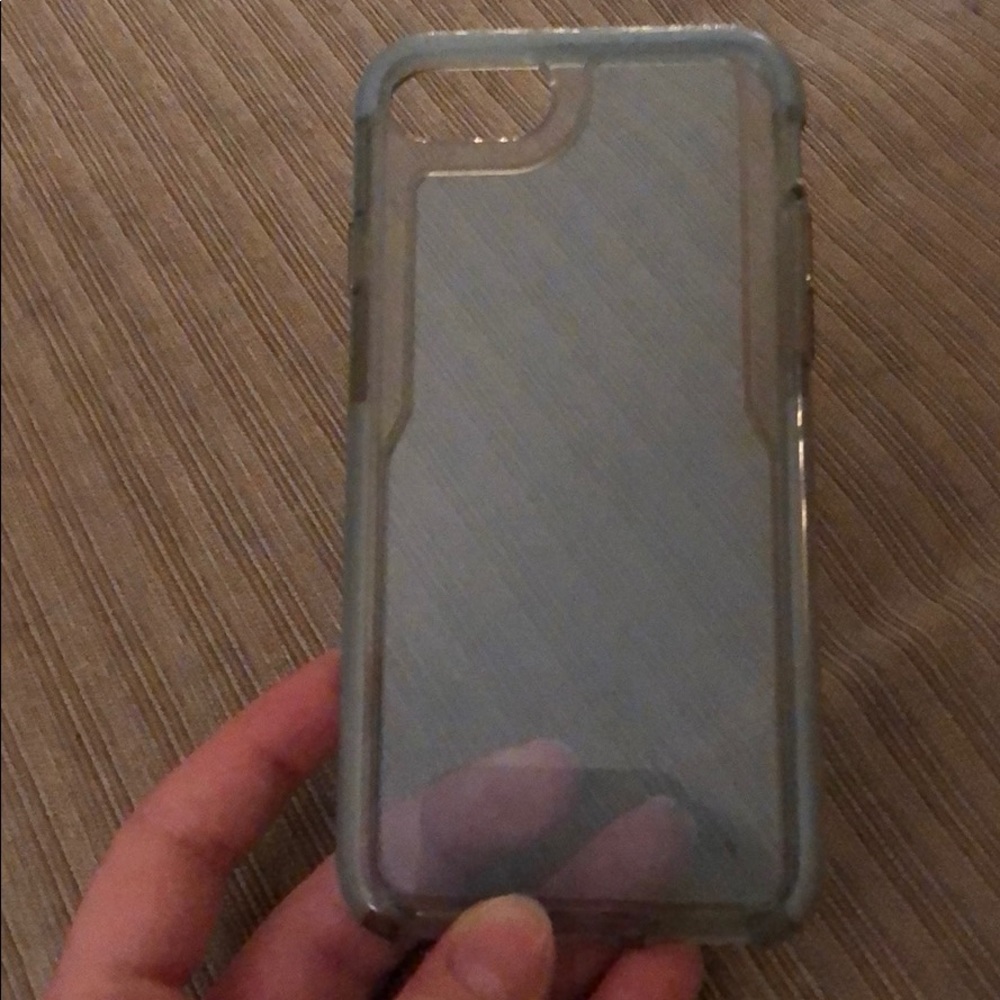 iPhone 6/6s clear light blue case